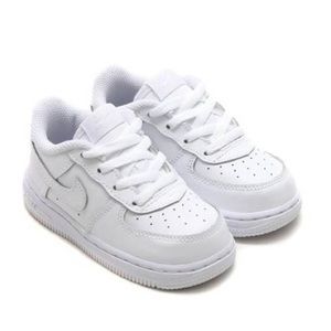 🎀Nike Air Force 1 White Sneakers Toddler Size 5C
